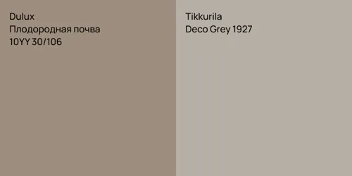 10YY 30/106 Плодородная почва vs Deco Grey 1927 null