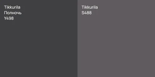 Y498 Полночь vs S488 