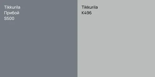 S500 Прибой vs K496