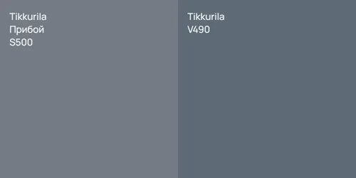 S500 Прибой vs V490 
