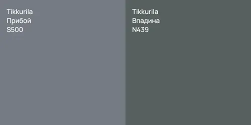 S500 Прибой vs N439 Впадина