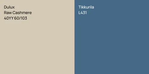 40YY 60/103 Raw Cashmere vs L431 null