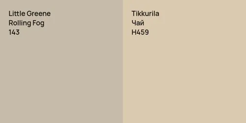 143 Rolling Fog vs H459 Чай