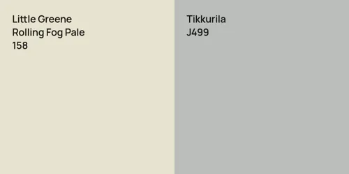 158 Rolling Fog Pale vs J499 