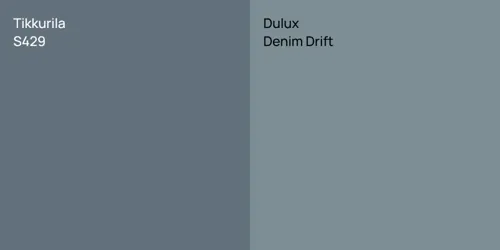 S429 null vs Denim Drift null