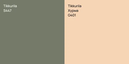 S447 null vs G401 Хурма