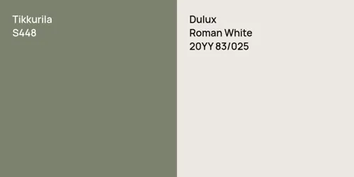 S448 null vs 20YY 83/025 Roman White