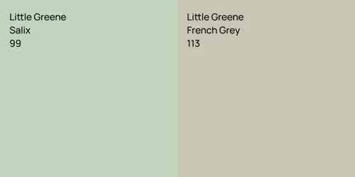99 Salix vs 113 French Grey