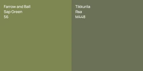 56 Sap Green vs M448 Ява