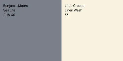 2118-40 Sea Life vs 33 Linen Wash