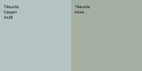 X438 Секрет vs H444 null