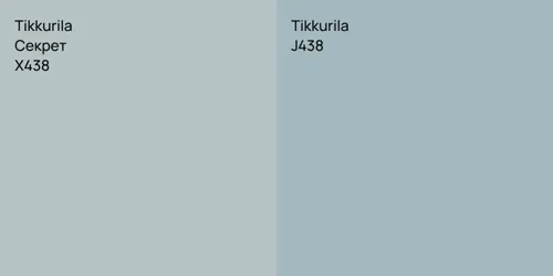 X438 Секрет vs J438 