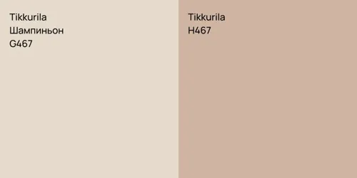G467 Шампиньон vs H467 null