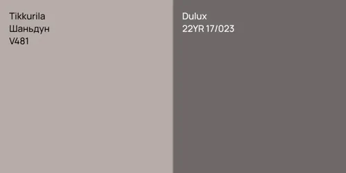 V481 Шаньдун vs 22YR 17/023 null
