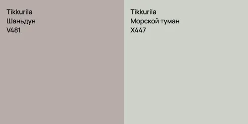 V481 Шаньдун vs X447 Морской туман