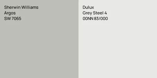 SW 7065 Argos vs 00NN 83/000 Grey Steel 4