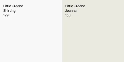 129 Shirting vs 130 Joanna