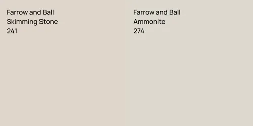 241 Skimming Stone vs 274 Ammonite