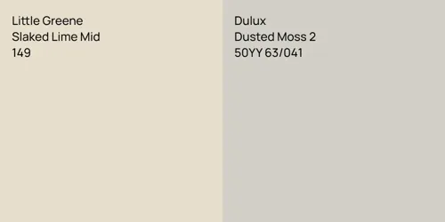 149 Slaked Lime Mid vs 50YY 63/041 Dusted Moss 2