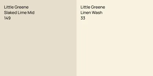 149 Slaked Lime Mid vs 33 Linen Wash