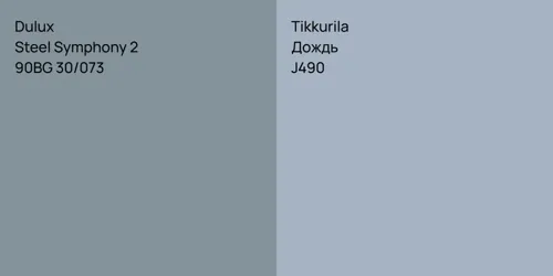 90BG 30/073 Steel Symphony 2 vs J490 Дождь