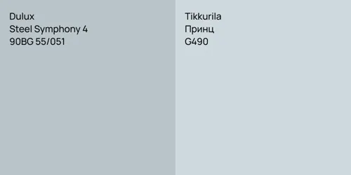 90BG 55/051 Steel Symphony 4 vs G490 Принц