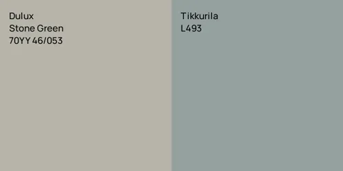 70YY 46/053 Stone Green vs L493 null