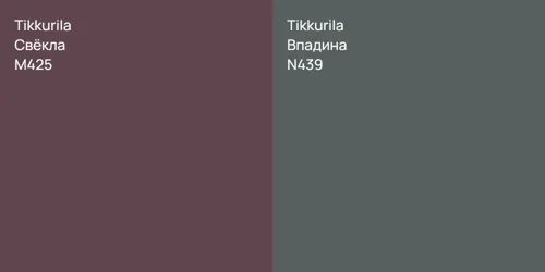 M425 Свёкла vs N439 Впадина