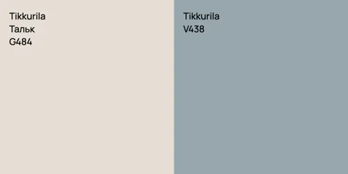 G484 Тальк vs V438 