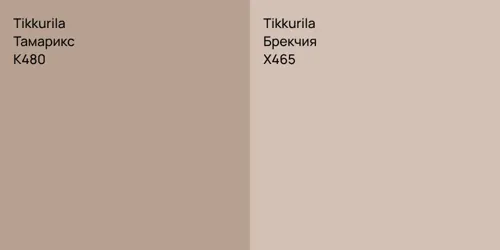 K480 Тамарикс vs X465 Брекчия