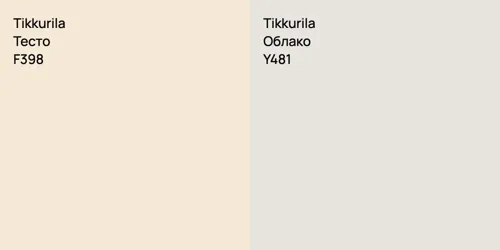 F398 Тесто vs Y481 Облако