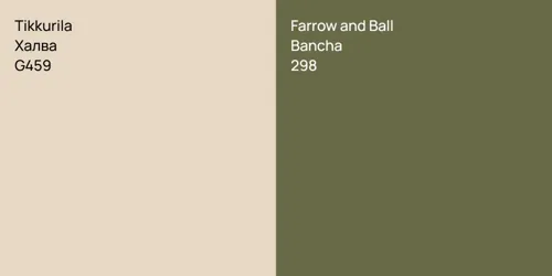 G459 Халва vs 298 Bancha