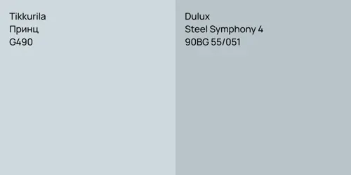 G490 Принц vs 90BG 55/051 Steel Symphony 4