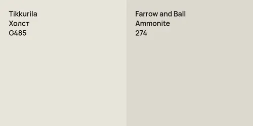 G485 Холст vs 274 Ammonite