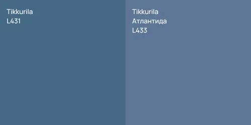 L431 null vs L433 Атлантида