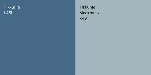 L431 null vs K491 Мистраль