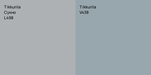 L498 Сукно vs V438 