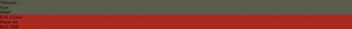 M449 Грот vs RAL 3000  Flame red