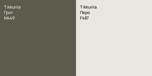 M449 Грот vs F487 Перо