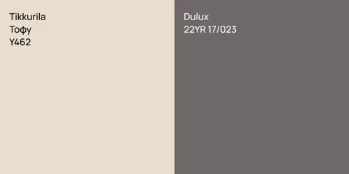 Y462 Тофу vs 22YR 17/023 null