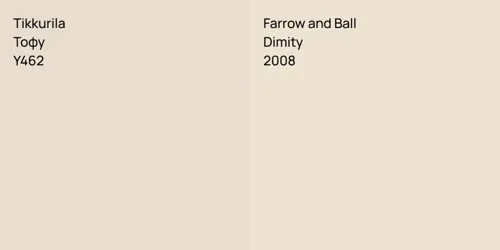 Y462 Тофу vs 2008 Dimity