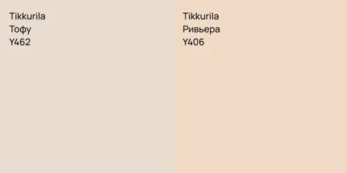Y462 Тофу vs Y406 Ривьера
