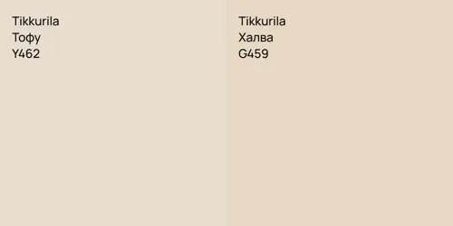 Y462 Тофу vs G459 Халва