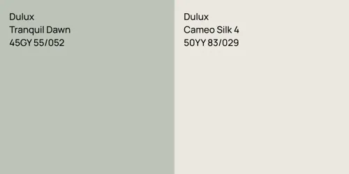 45GY 55/052 Tranquil Dawn vs 50YY 83/029 Cameo Silk 4