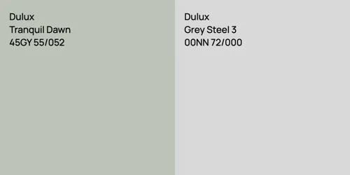 45GY 55/052 Tranquil Dawn vs 00NN 72/000 Grey Steel 3