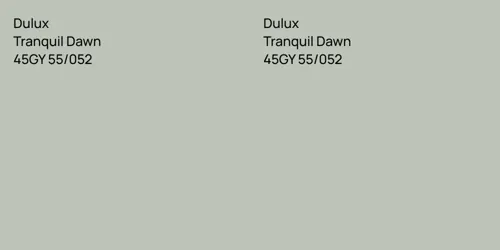 45GY 55/052 Tranquil Dawn vs 45GY 55/052 Tranquil Dawn