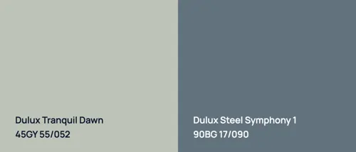 45GY 55/052 Tranquil Dawn vs 90BG 17/090 Steel Symphony 1