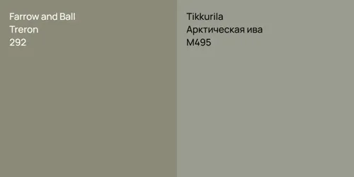 292 Treron vs M495 Арктическая ива