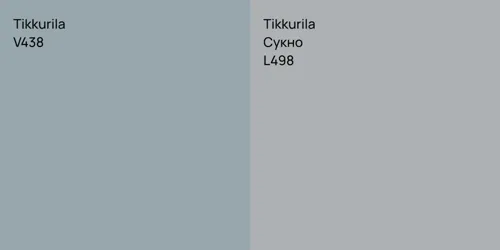 V438  vs L498 Сукно