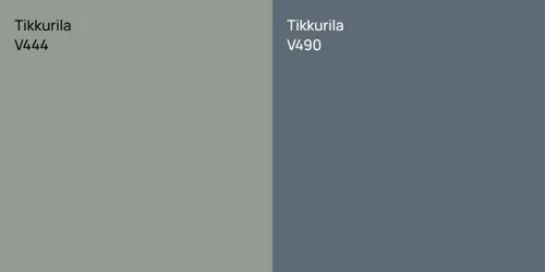 V444  vs V490 